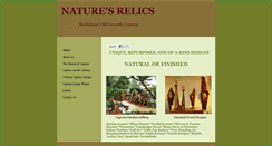 Desktop Screenshot of naturesrelics.com